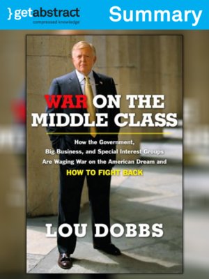 cover image of War on the Middle Class (Summary)